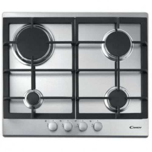 PLAQUE DE CUISSON CANDY 4 FEUX FONTE /INOX(CHG6BRX) PLAQUE DE CUISSON CANDY 4 FEUX FONTE /INOX(CHG6BRX)